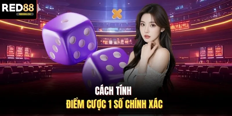 Cách tính điểm cược 1 số chính xác