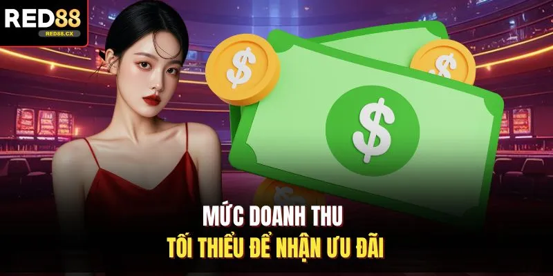 Mức doanh thu tối thiểu để nhận ưu đãi