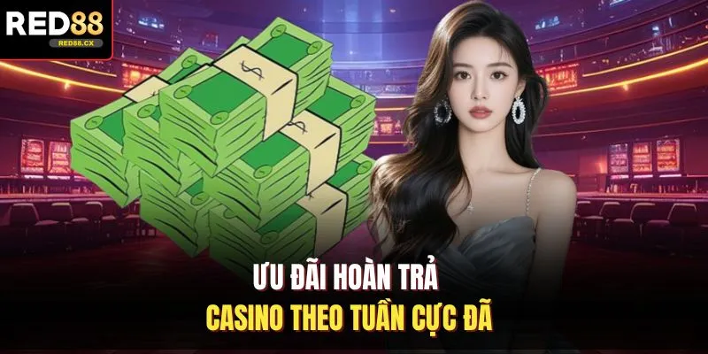 Ưu đãi hoàn trả casino theo tuần cực đã